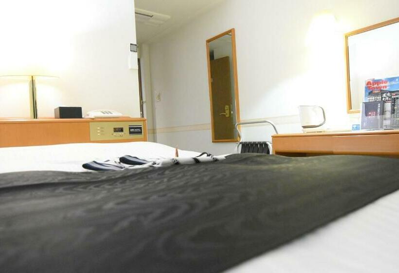 带双人床的基本房间, Apa Hotel Miyazaki Miyakonojo Ekimae