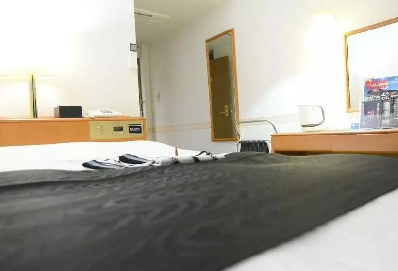 ダブルベッドのベーシックルーム, Apa Hotel Miyazaki Miyakonojo Ekimae