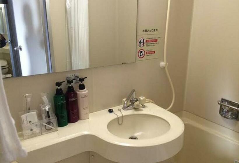 带双人床的基本房间, Apa Hotel Miyazaki Miyakonojo Ekimae