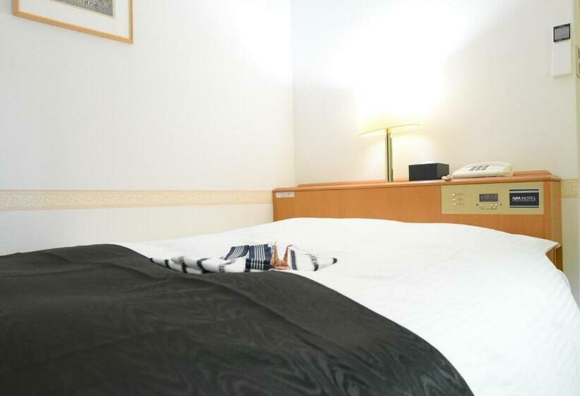 带双人床的基本房间, Apa Hotel Miyazaki Miyakonojo Ekimae