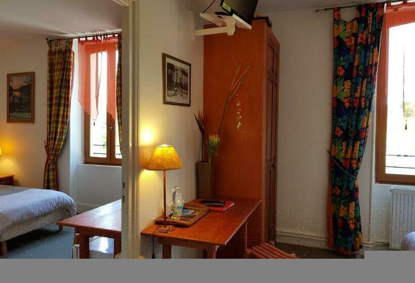 家庭套房, Hôtel Restaurant De L île