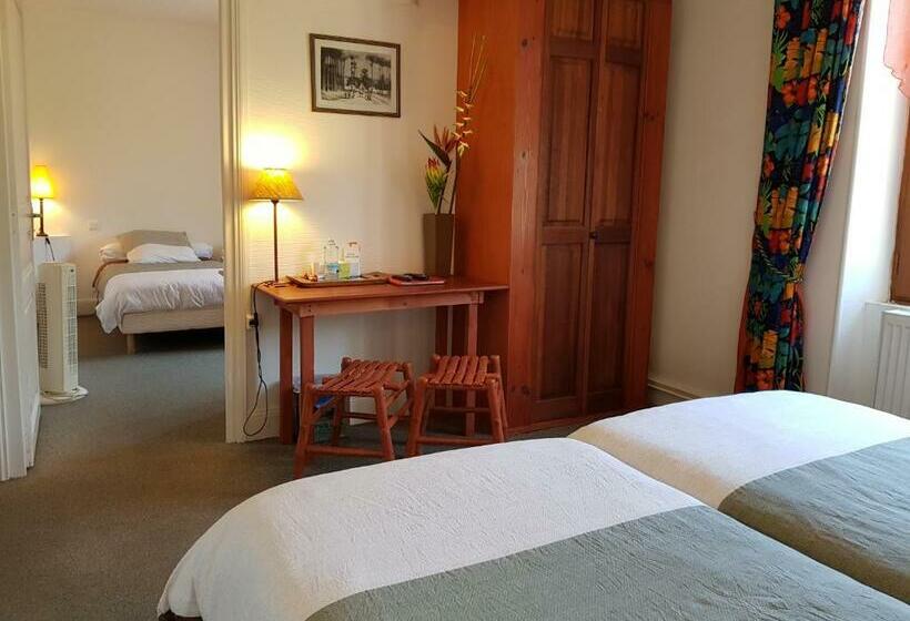 家庭套房, Hôtel Restaurant De L île