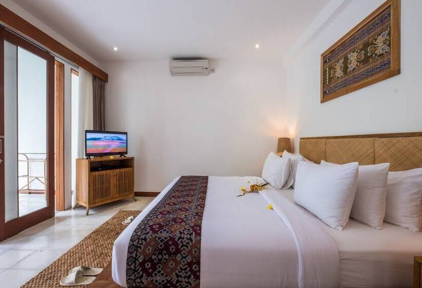 プールの見えるデラックスルーム, Purana Boutique Resort