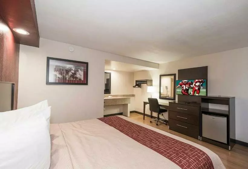 キングサイズベッドのスタンダードルーム, Red Roof Inn Wildwood – Cape May/rio Grande