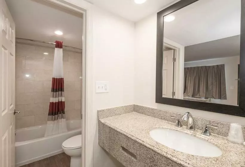 ２ダブルベッドのスタンダードルーム, Red Roof Inn Wildwood – Cape May/rio Grande