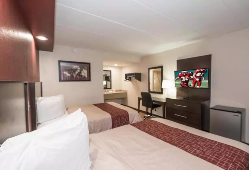 ２ダブルベッドのスタンダードルーム, Red Roof Inn Wildwood – Cape May/rio Grande