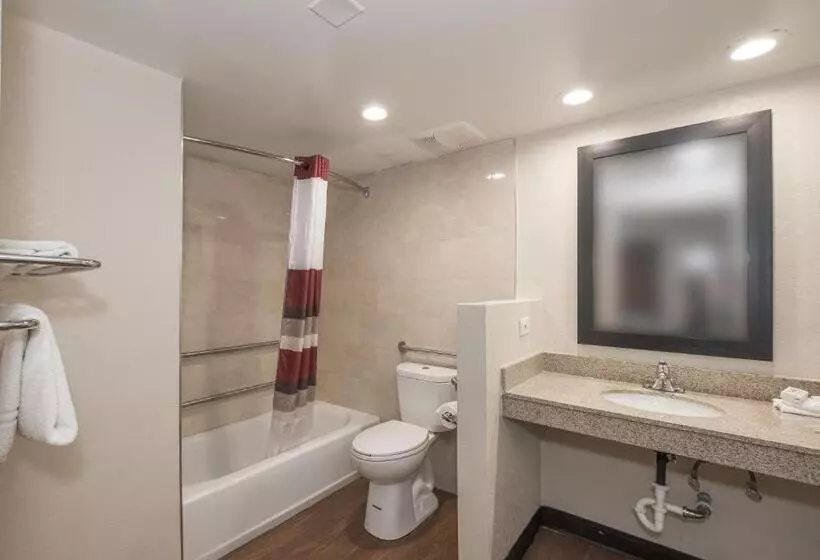 身障者適用スタンダードルーム, Red Roof Inn Wildwood – Cape May/rio Grande