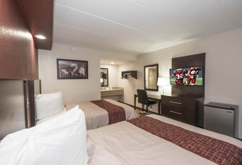 غرفه قياسيه سريرين مزدوجين, Red Roof Inn Wildwood – Cape May/rio Grande