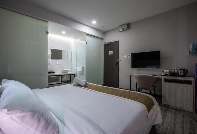 חדר סופריור עם מיטת קינג, The Leverage Business Hotel Skudai