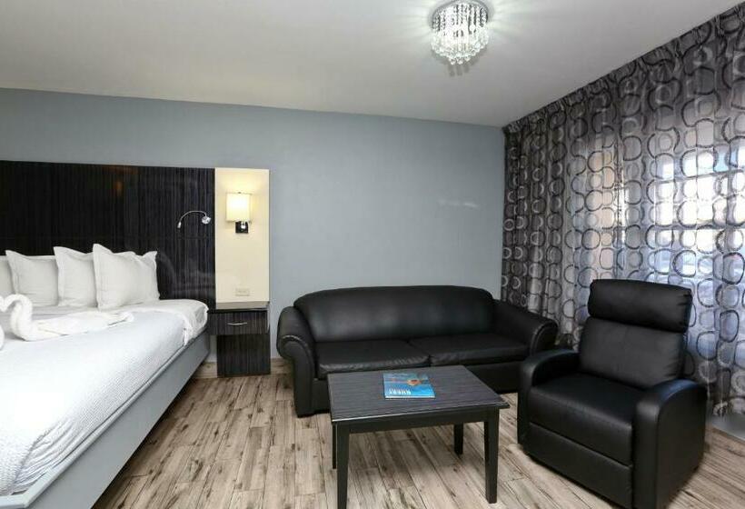 غرفة ديلوكس سرير كينج, Historic Waterfront Marion Motor Lodge In Downtown St Augustine