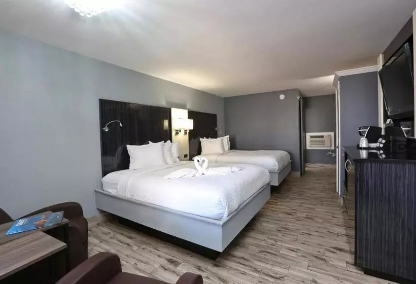 Triple Room Sea View, Historic Waterfront Marion Motor Lodge In Downtown St Augustine