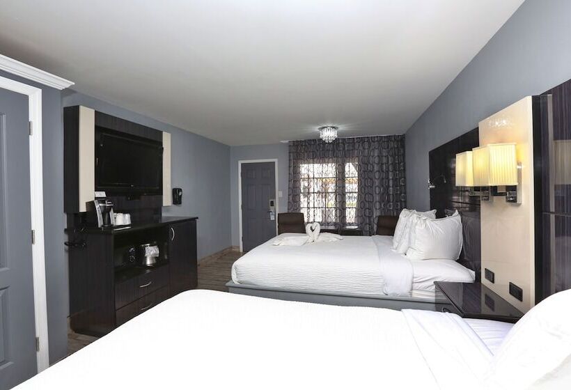 غرفه قياسيه سريرين مزدوجين, Historic Waterfront Marion Motor Lodge In Downtown St Augustine