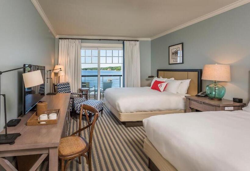 غرفة قياسية مطلّة علي البحر مزوَّدة بشُرفة, Beauport Hotel Gloucester