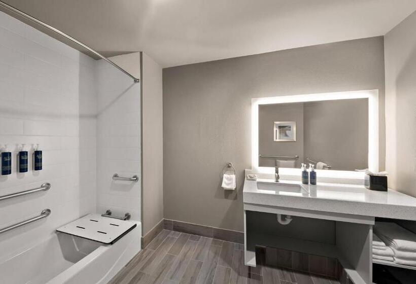 클래식 룸 킹 침대, Four Points By Sheraton Plano