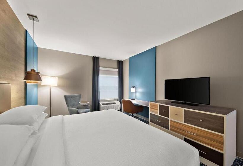 클래식 룸 킹 침대, Four Points By Sheraton Plano