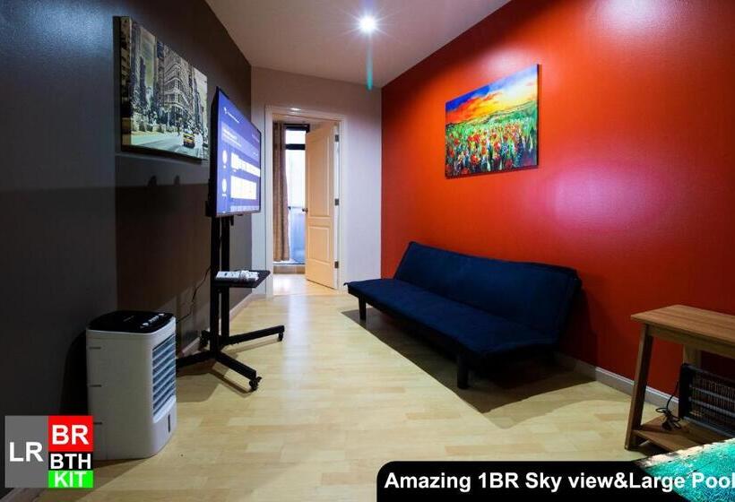 דירת חדר נוף לים, Siglo Suites @ The Gramercy Residences