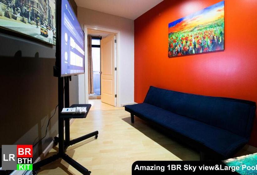 דירת חדר נוף לים, Siglo Suites @ The Gramercy Residences