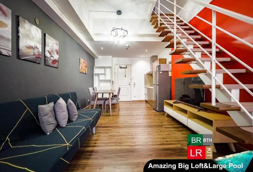 דירת דופלקס בת חדר שינה 1, Siglo Suites @ The Gramercy Residences