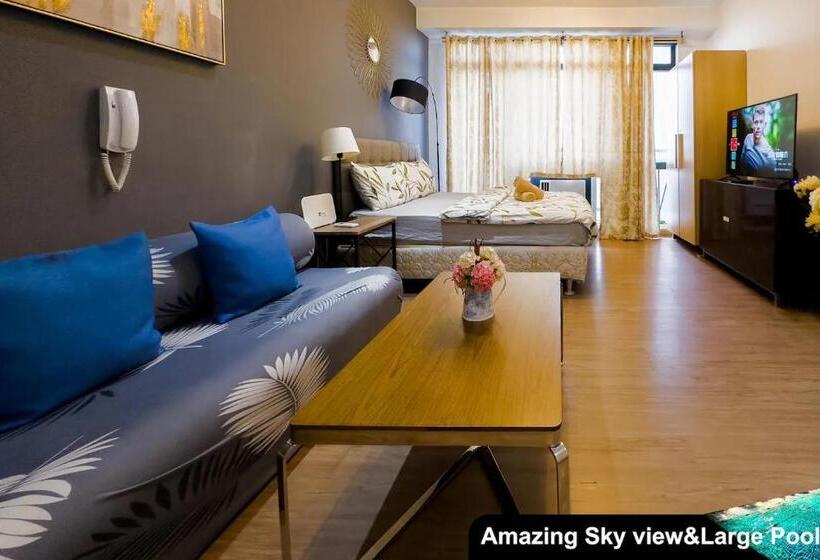 דירה בת חדר שינה 1 עם נוף, Siglo Suites @ The Gramercy Residences