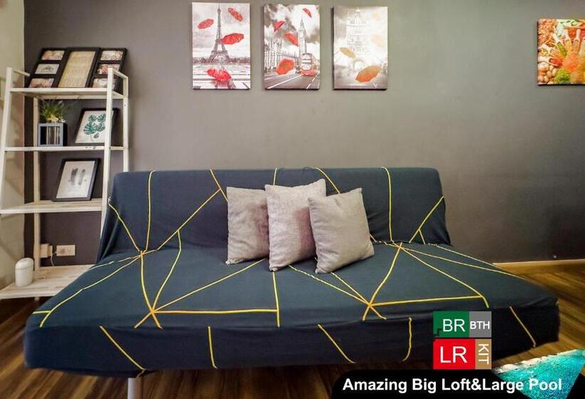 דירת דופלקס בת חדר שינה 1, Siglo Suites @ The Gramercy Residences