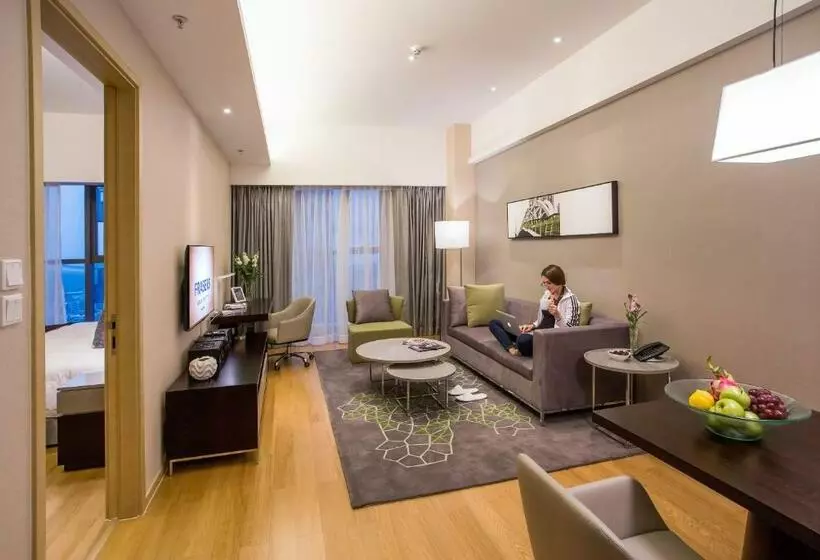 Huoneisto 1 Makuuhuone, Cm Service Apartment Tianjin