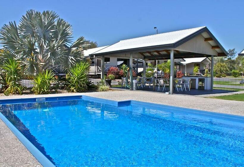آپارتمان 1 خوابه با چشمانداز استخر, Barcaldine Country Motor Inn