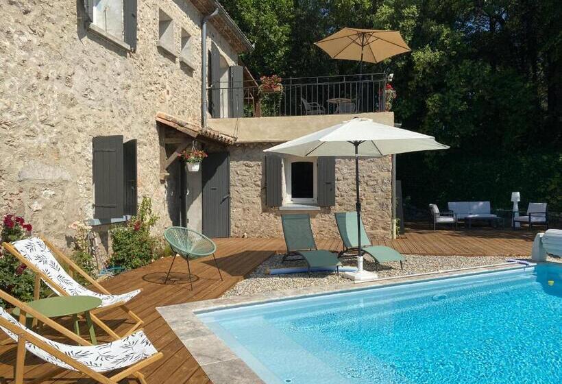 Номер Стандарт Кровать Кинг Адаптированный для Инвалидов, Chambres D'hôtes La Bastide St Julien