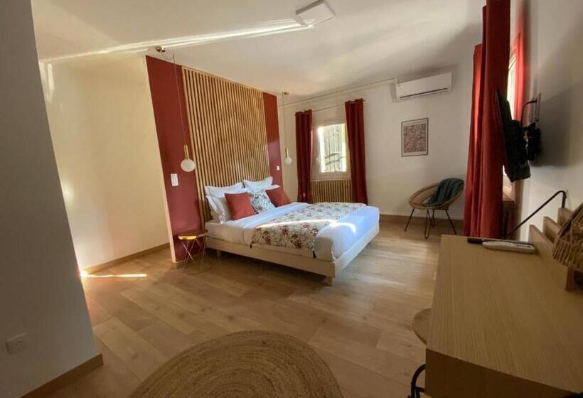 Номер Стандарт Кровать Кинг Адаптированный для Инвалидов, Chambres D'hôtes La Bastide St Julien