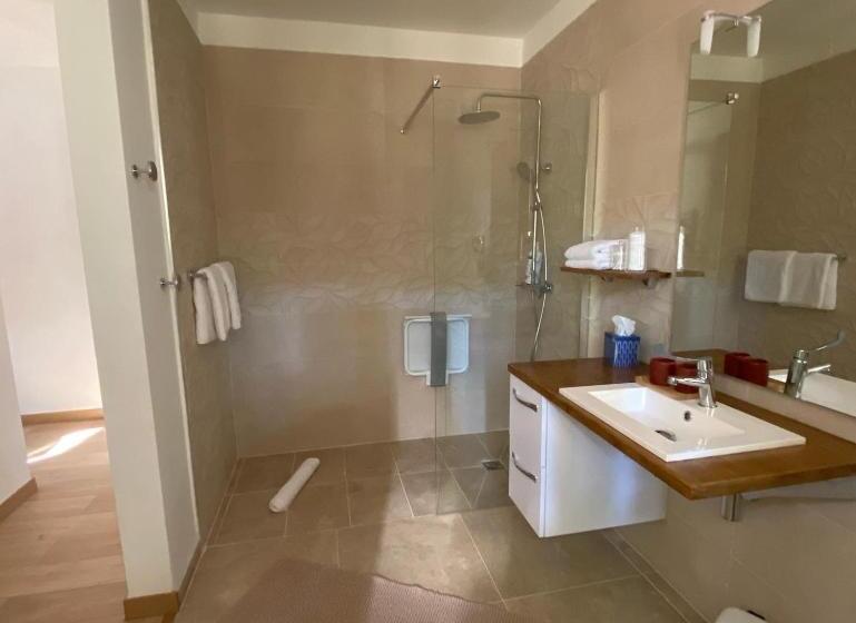 Номер Стандарт Кровать Кинг Адаптированный для Инвалидов, Chambres D'hôtes La Bastide St Julien