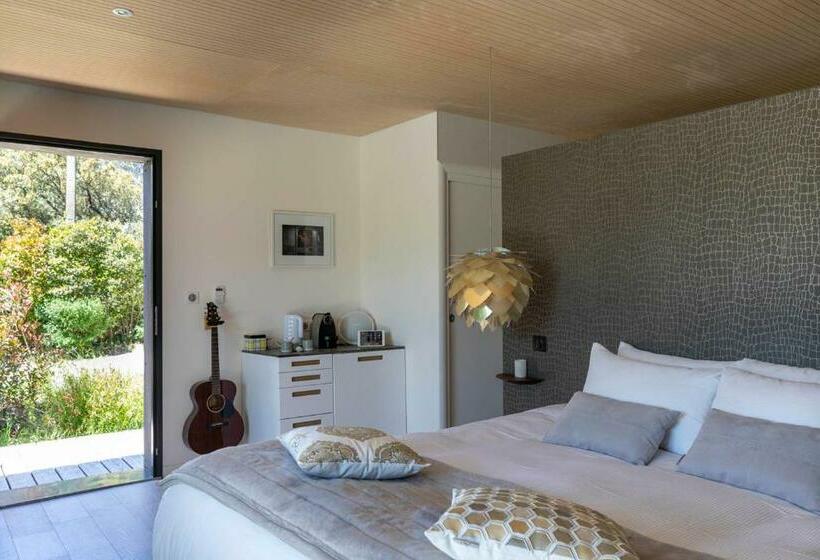 스탠다드 룸 킹사이즈 침대, Bien Loin D Ici Spa B&b