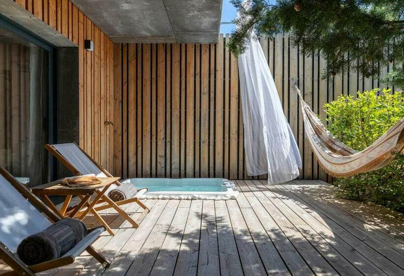 스탠다드 룸 킹사이즈 침대, Bien Loin D Ici Spa B&b