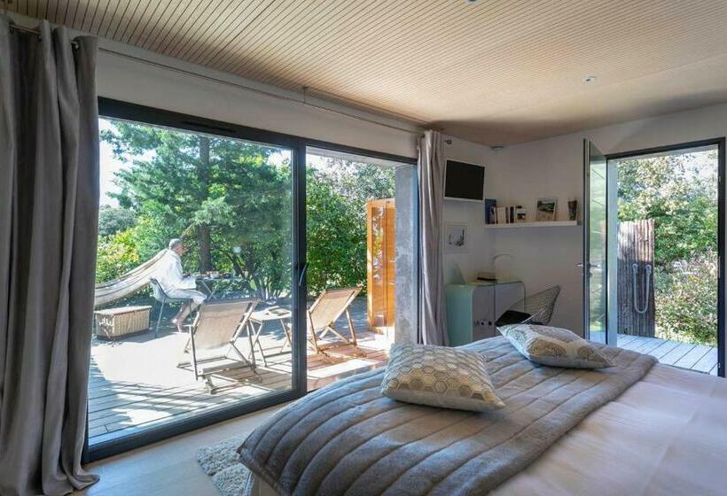 스탠다드 룸 킹사이즈 침대, Bien Loin D Ici Spa B&b