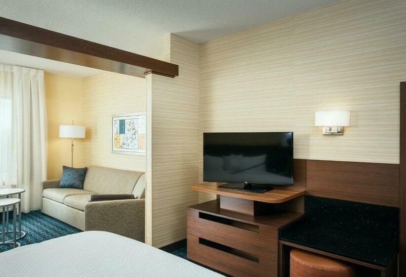 キングサイドベッドのスタンダードワンルーム, Fairfield Inn & Suites By Marriott Tacoma Dupont