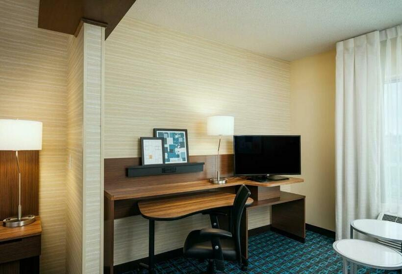 キングサイドベッドのスタンダードワンルーム, Fairfield Inn & Suites By Marriott Tacoma Dupont