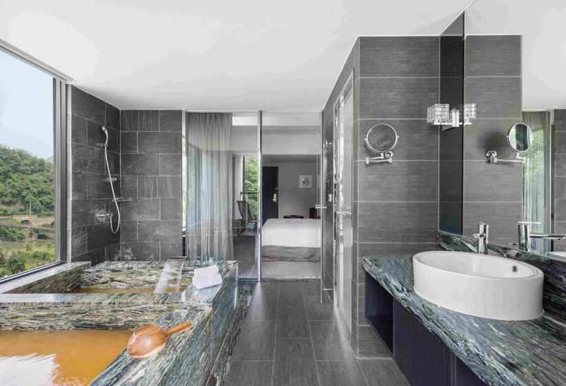 اتاق لوکس با تخت بزرگ, Lakeshore Hotel Suao