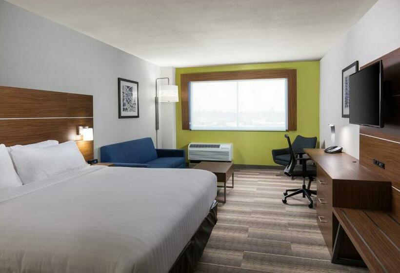 キングサイズベッドのデラックスルーム, Holiday Inn Express Visalia Sequoia Gateway Area, An Ihg