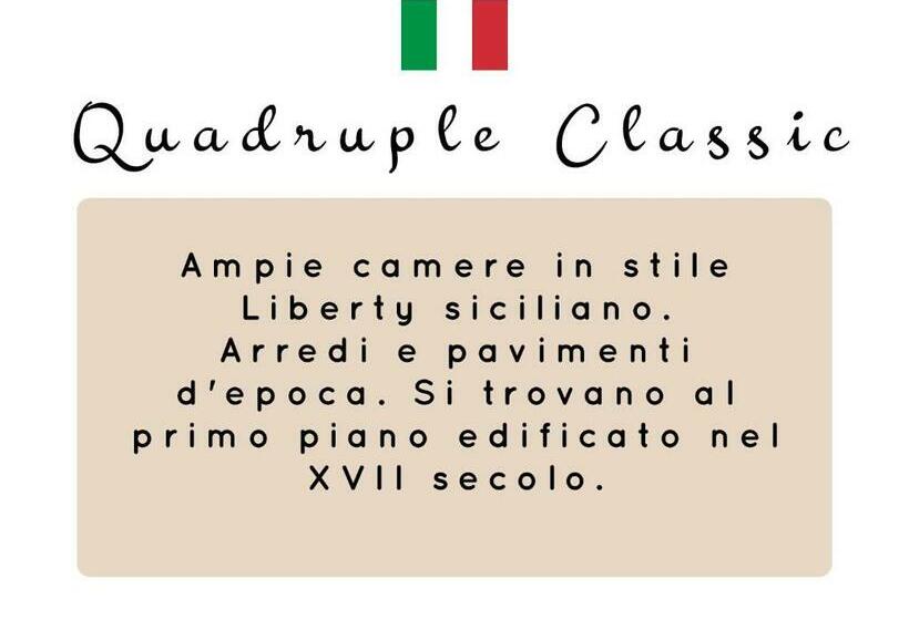 חדר קלאסי לארבעה, Meliaresort Dimore Storiche