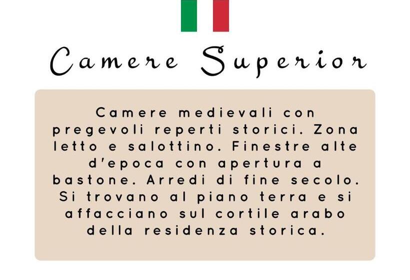 סוויטת קומפורט, Meliaresort Dimore Storiche