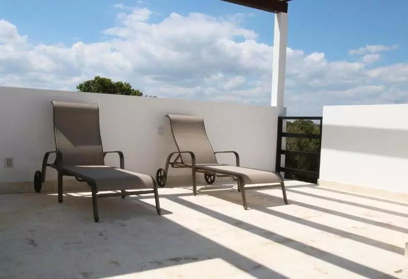 １ベッドルームペントハウスアパート, Anah Tulum