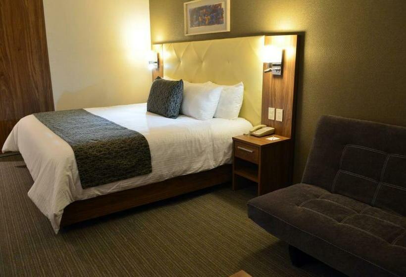 キングサイズベッドのスタンダードルーム, Casa Inn Business Irapuato