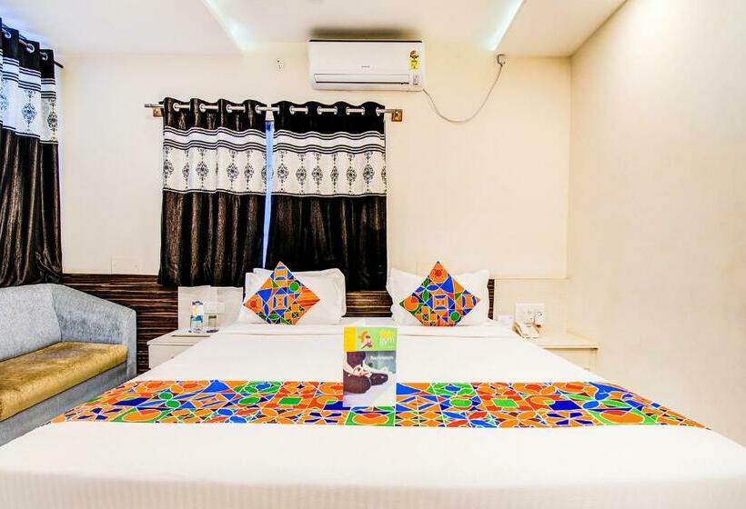Номер Superior, Fabhotel Corporate Crown   Nr Jyoti Nivas University