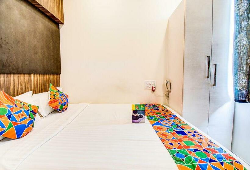 חדר דלוקס, Fabhotel Corporate Crown   Nr Jyoti Nivas University