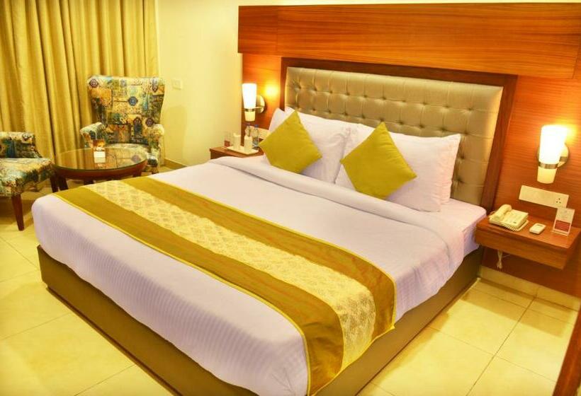 غرفة ديلوكس سرير كينج, Mint Hotel Premia Chandigarh, Zirakpur