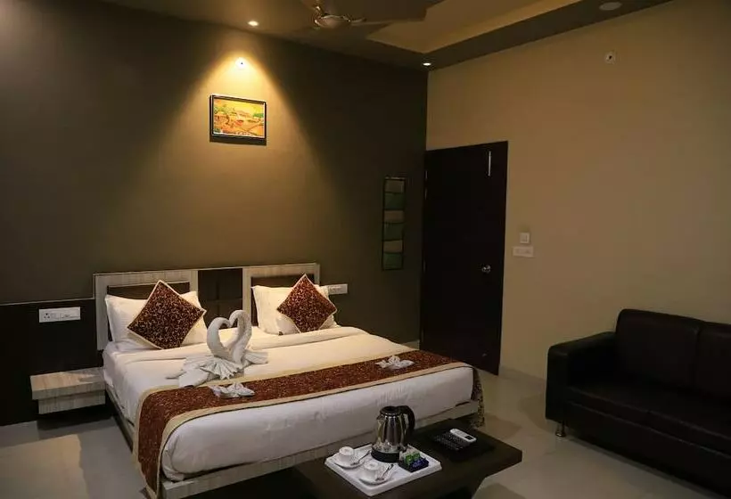 Deluxe Kamer met Uitzicht op de Bergen, Naand Pushkar