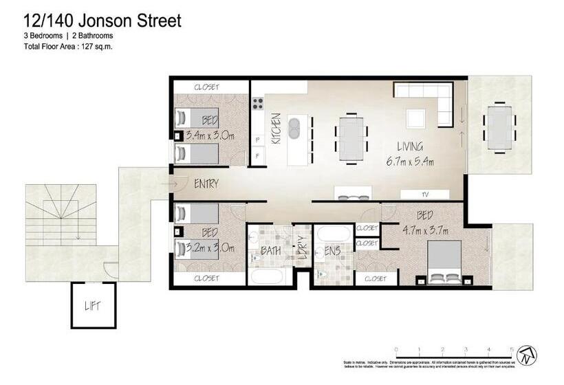 带3个卧室的公寓, The Butter Factory Byron Bay