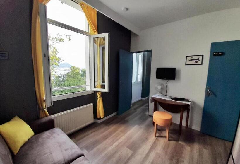 إستديو عائلى, Villa Chateau Les Terrasses, Tamaris, Vues Mer Exceptionnelles Au Calme, Mer Et Plage à 2mn à Pied