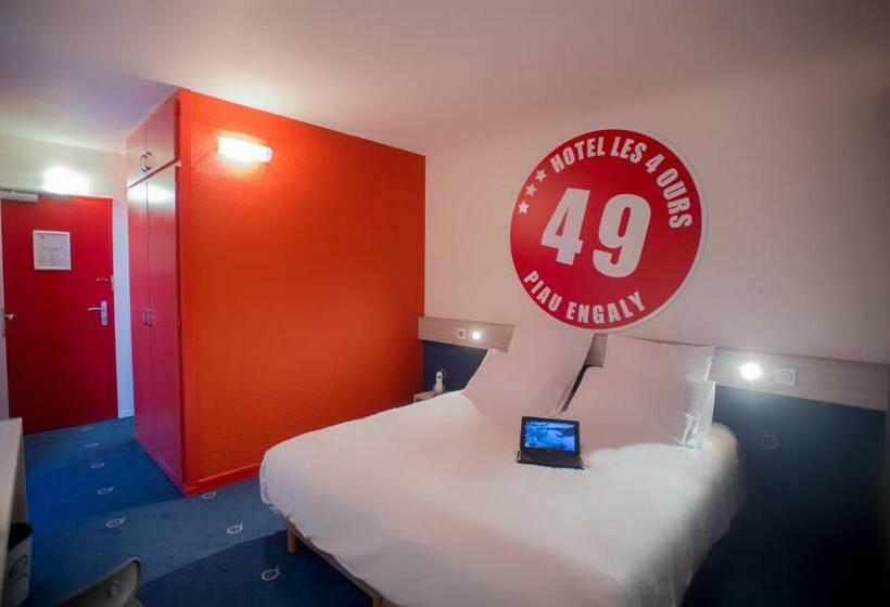 חדר סטנדרט לשלושה, Hôtel Des 4 Ours