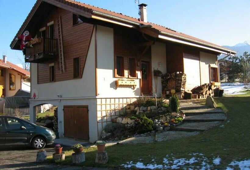 חדר סטנדרט נוף להרים, Chambre D Hôtes Les Crets