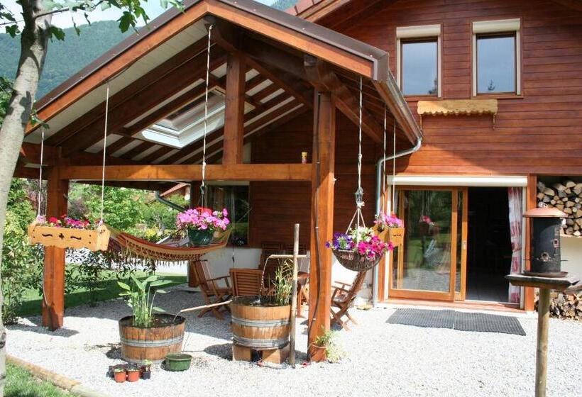 חדר סטנדרט נוף להרים, Chambre D Hôtes Les Crets