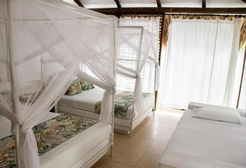 デラックスルーム, Huku Beach Hostel Palomino
